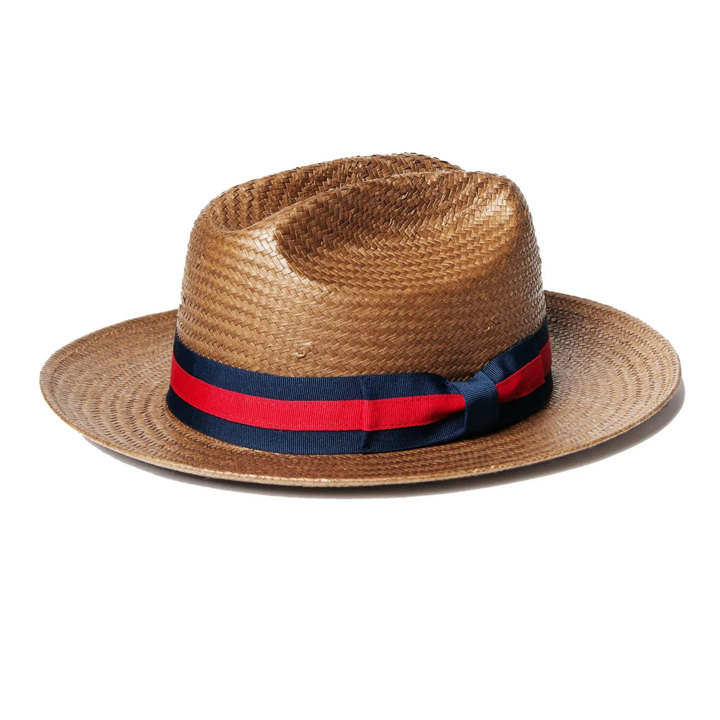 Sg Miller Ranch Fedora - Patriotic Straw