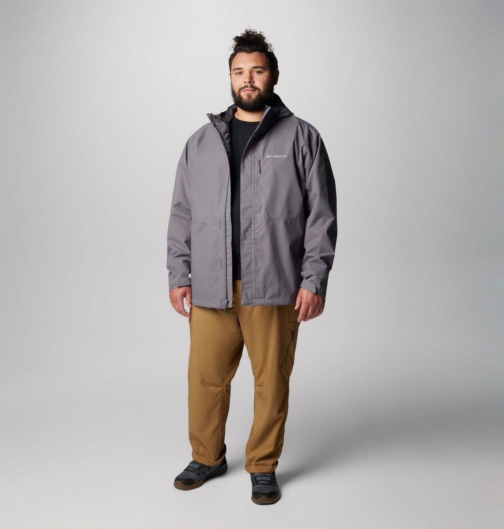 Men's Big Waterproof Rain Jacket - Red