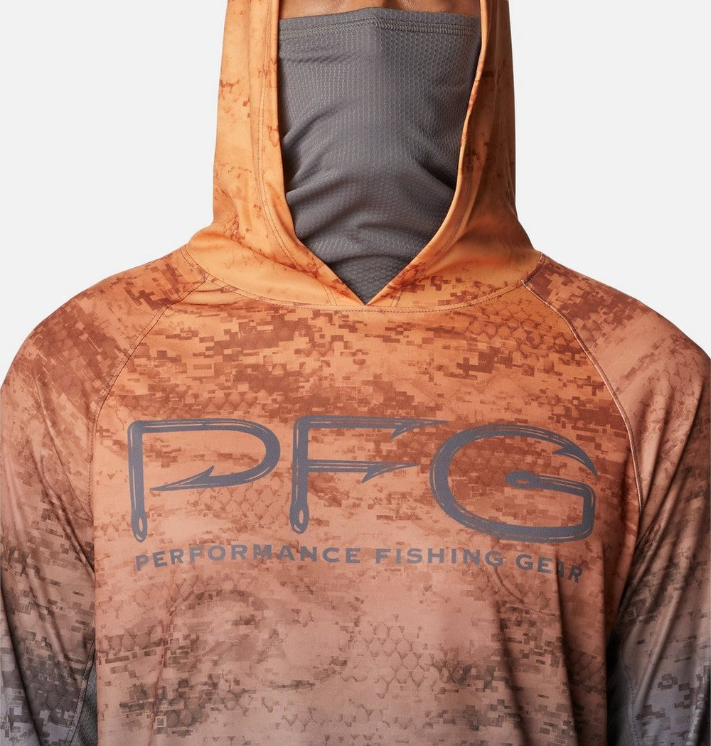 Men's Ventilated UPF 50 Sun Hoodie - Teal