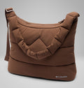 Padded Nylon Shoulder Bag - Tobacco