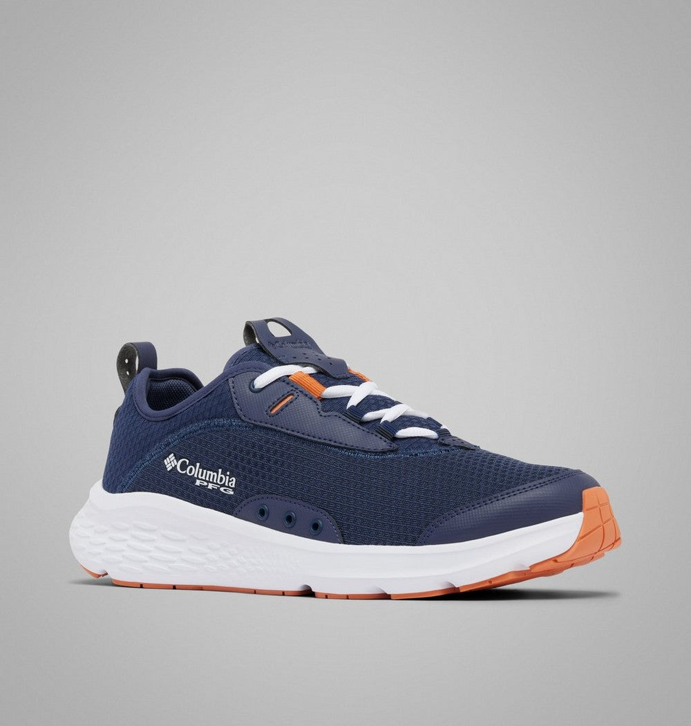 Men's Fishing Deck Shoe - Blue Red