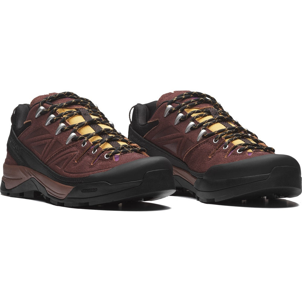 Leather And Ripstop Trail Sneaker