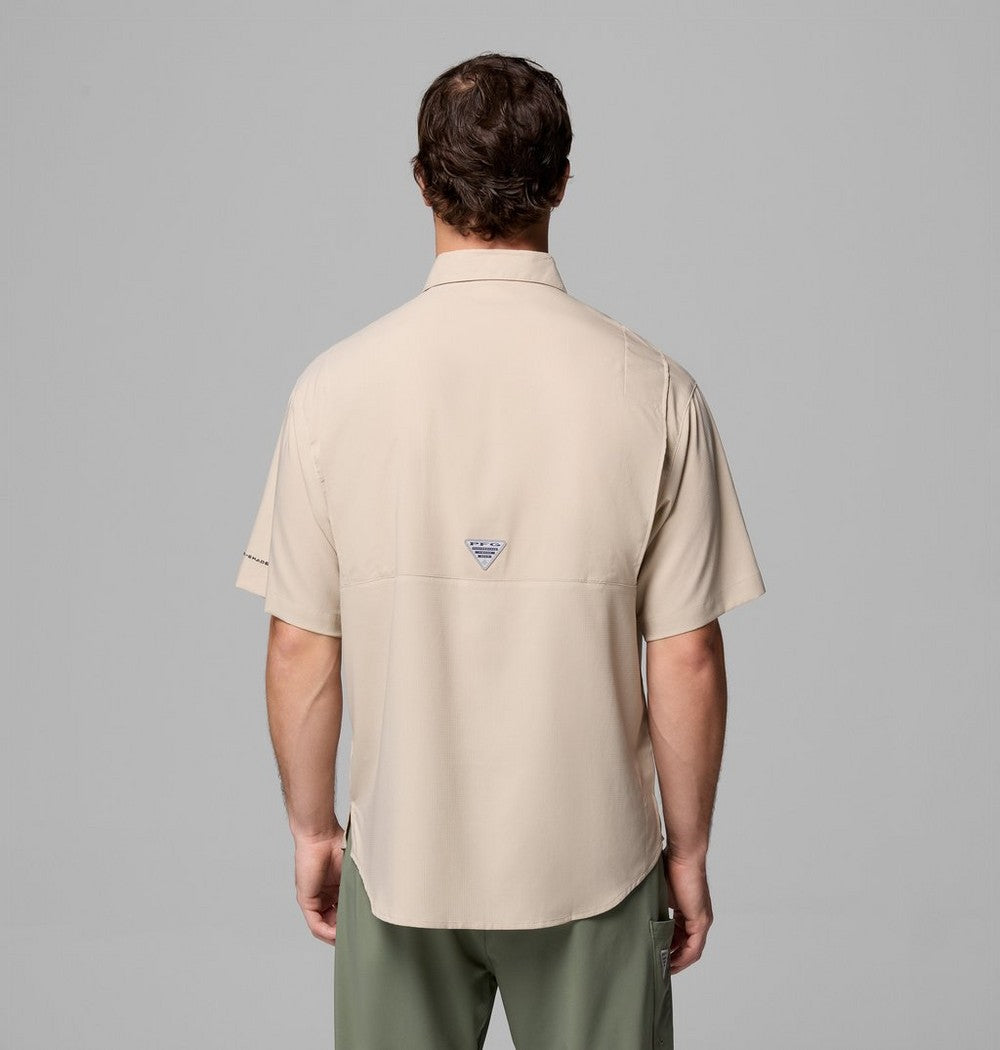 Men's Tall UPF 40 Team Fishing Shirt - Tan