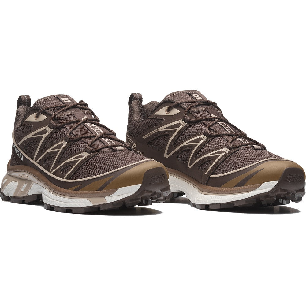Stitched Textile And Synthetic Sneakers - Brown