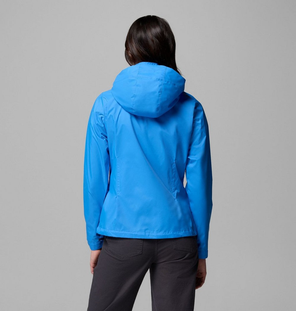 Women's Packable Water-Repellent Jacket - Blue