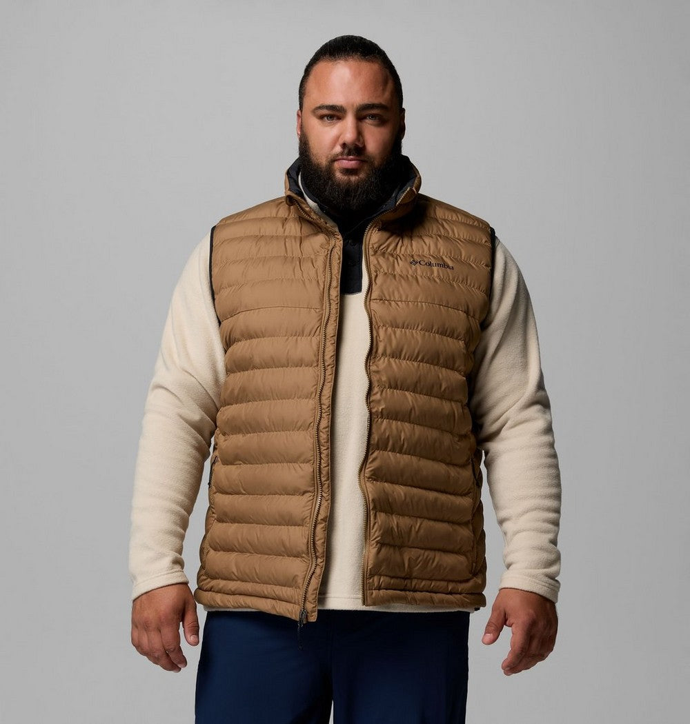 Men's Big Insulated Puffer Vest - Green