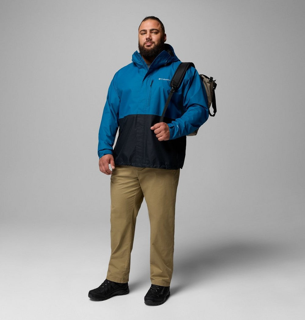 Men's Big Waterproof Rain Jacket - Red