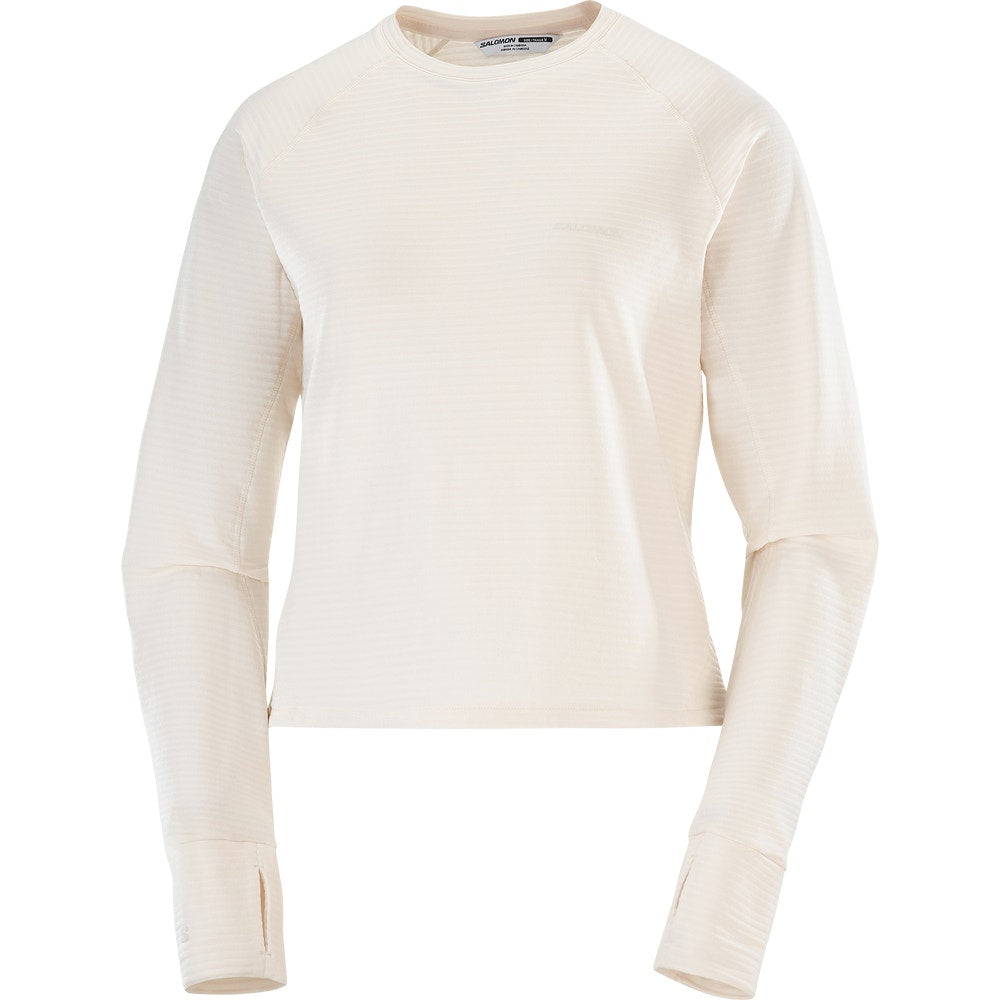 Women's Long Sleeve Fleece Base Layer - Black