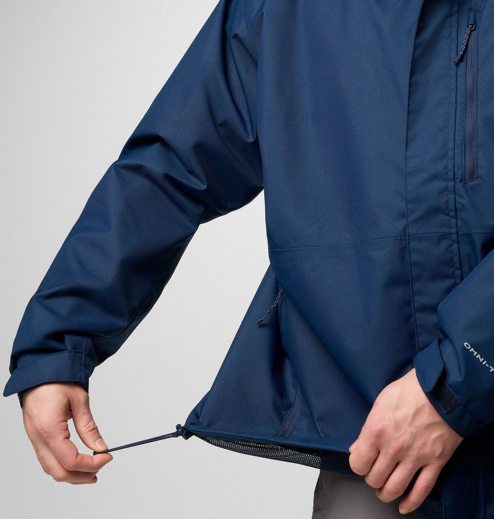 Men's Big Waterproof Rain Jacket - Red