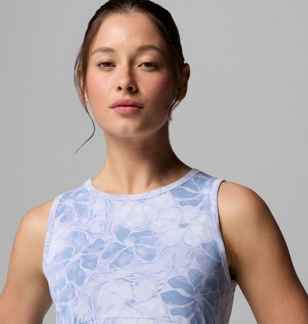 Women's UPF 50 Tank Dress - Gray Print