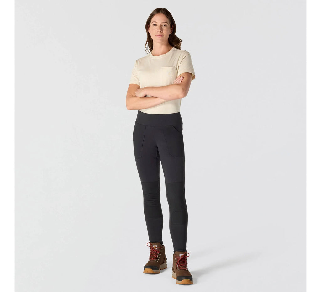 Women's Midweight Work Leggings - Black