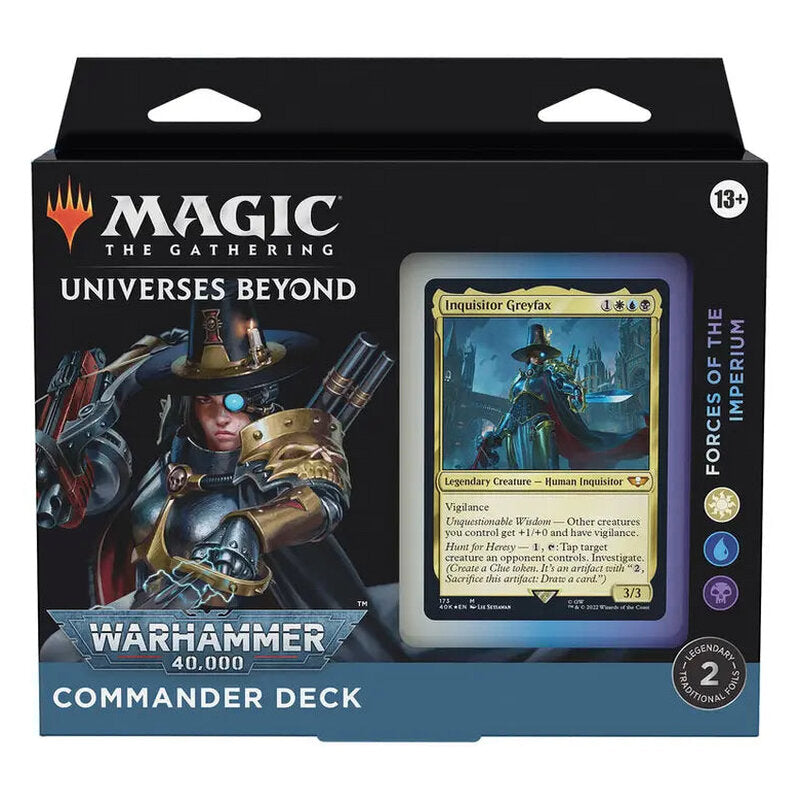 Magic: The Gathering Universes Beyond x Warhammer 40K Commander Deck Set - D07800000