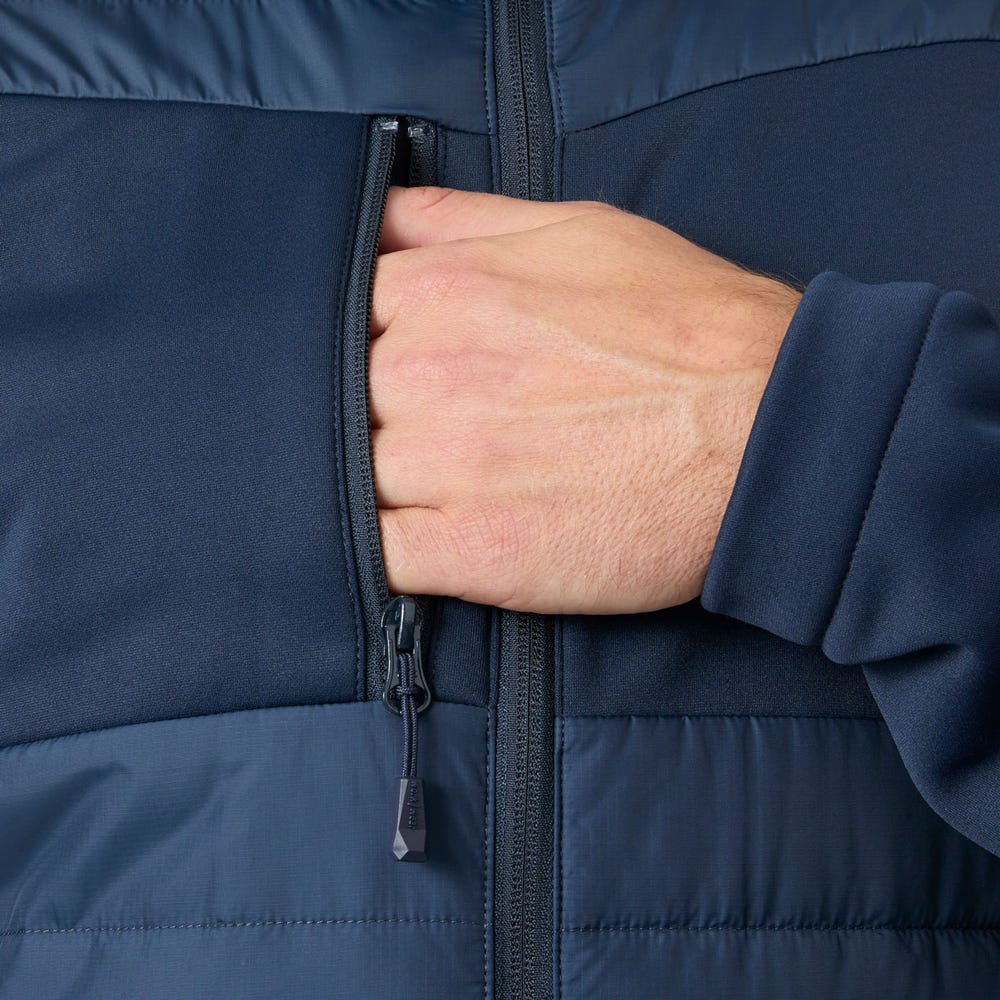 Hybrid Insulated Work Jacket - Navy
