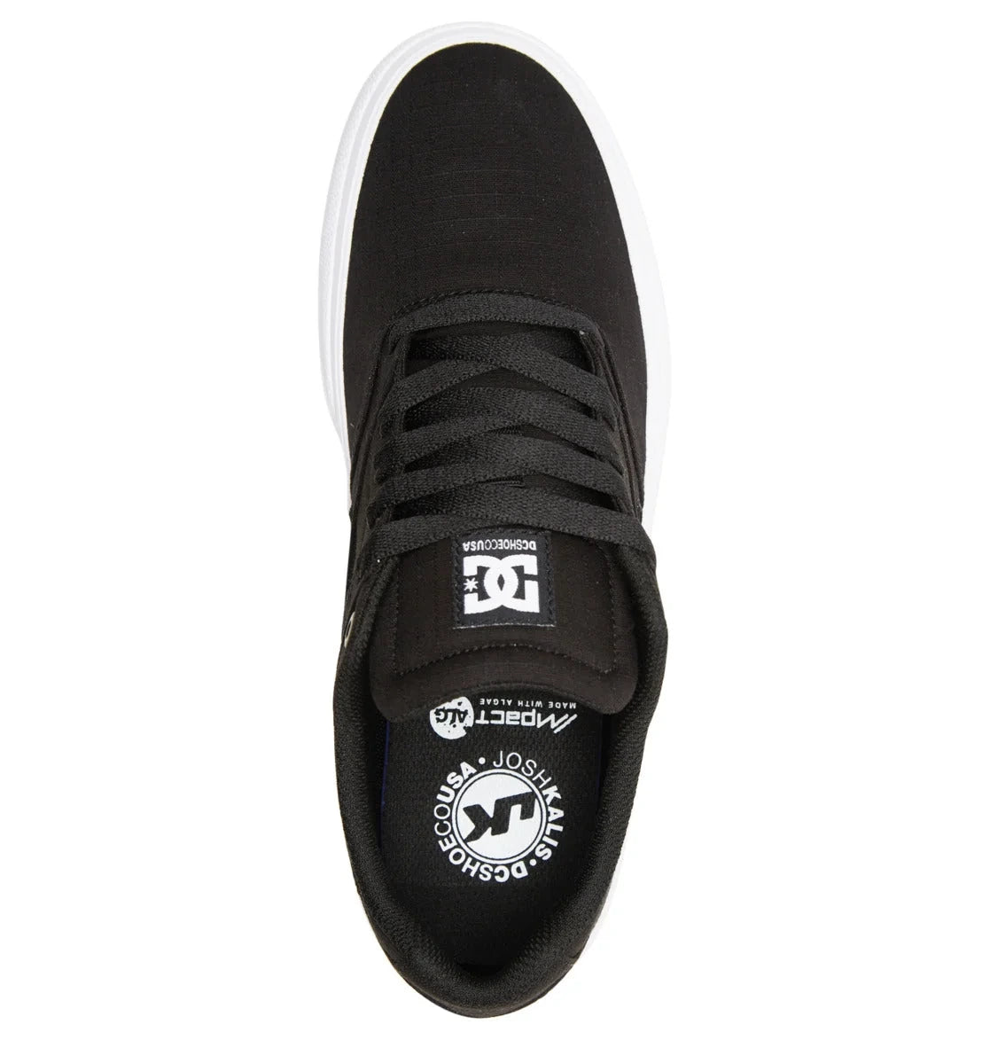 Men's Suede Skate Sneakers - Black White Gum