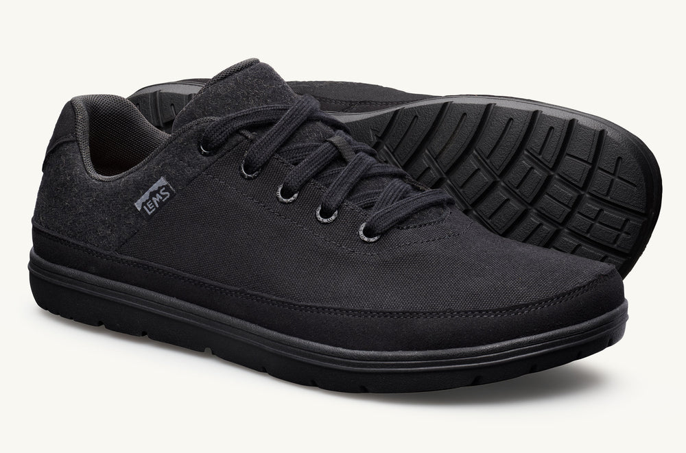 Canvas And Wool Casual Sneaker - Blue