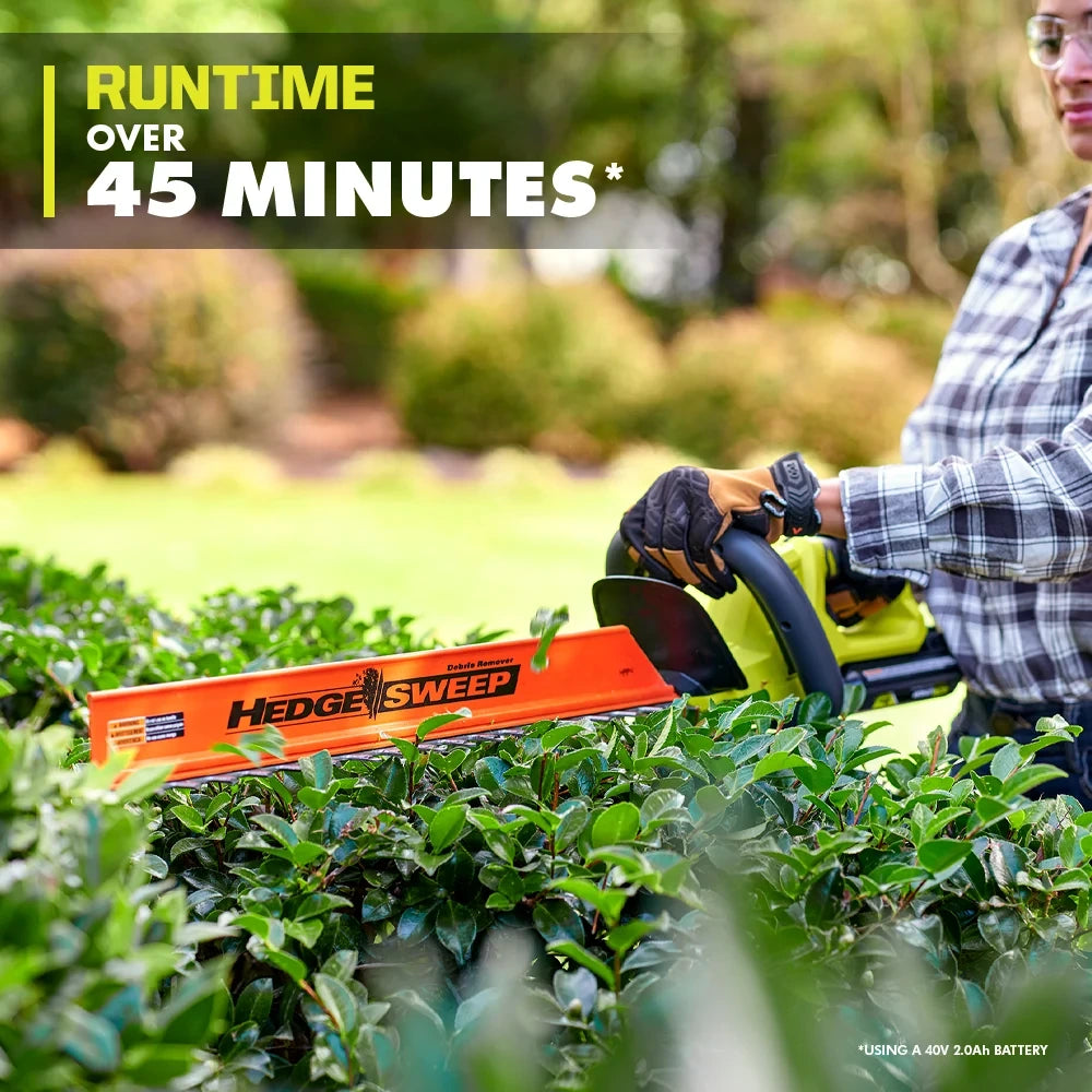40V 24-Inch Hedge Trimmer Kit