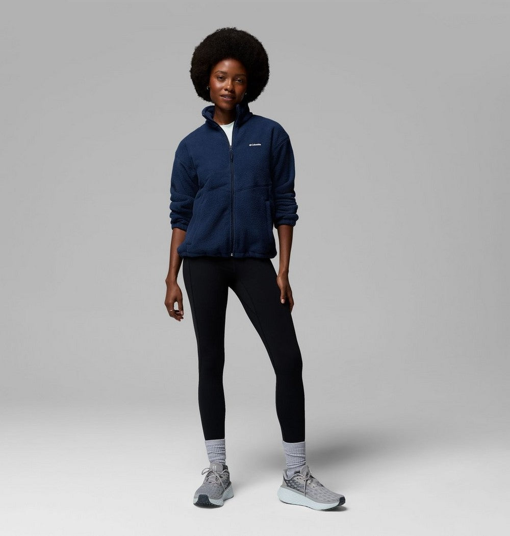 Women's Full-Zip Fleece Jacket - Tobacco