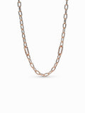 Rose Gold-Plated Small Link Chain Necklace