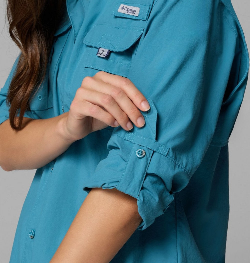 Women's Long Sleeve Fishing Shirt - Pink