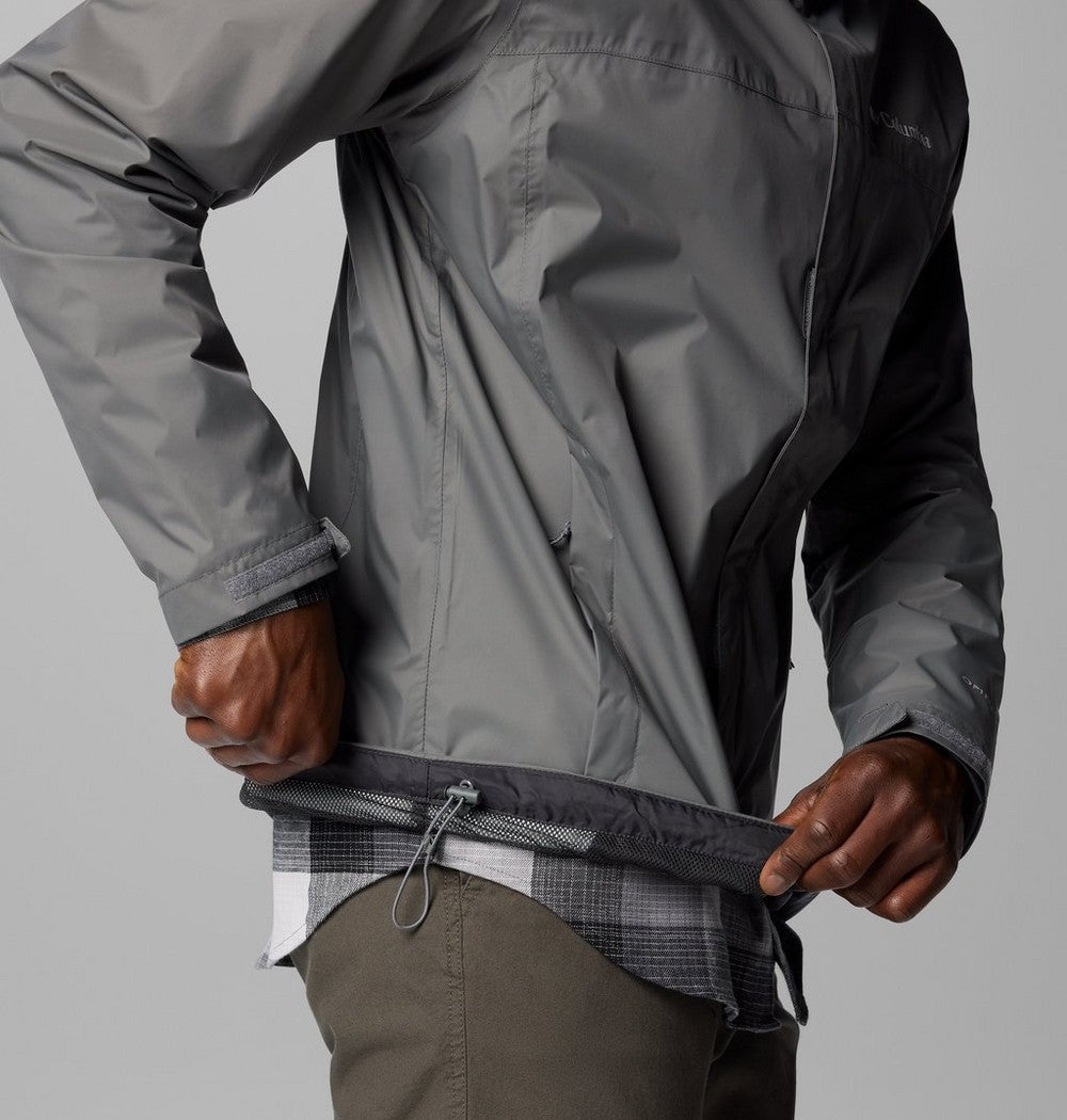 Men's Tall Waterproof Rain Jacket - Blue