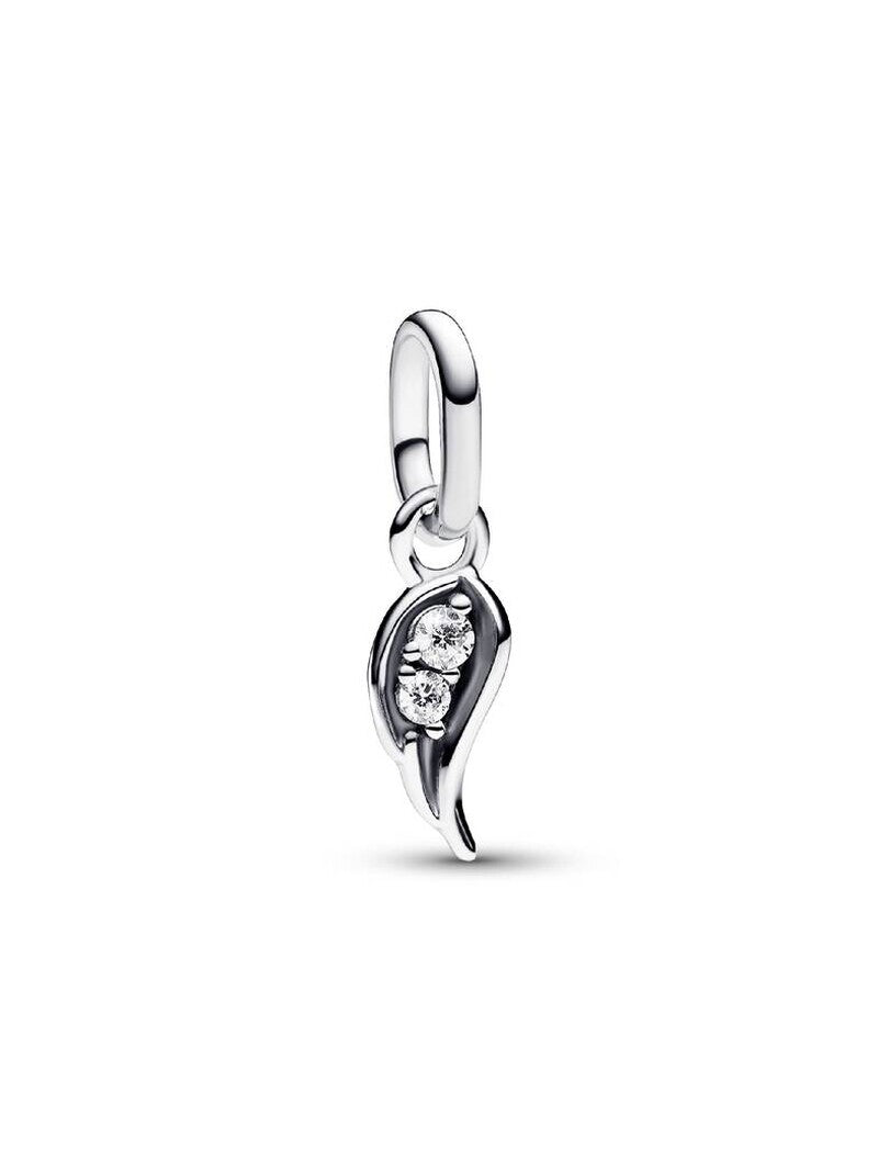 Winged Heart and Pearl Charm Trio