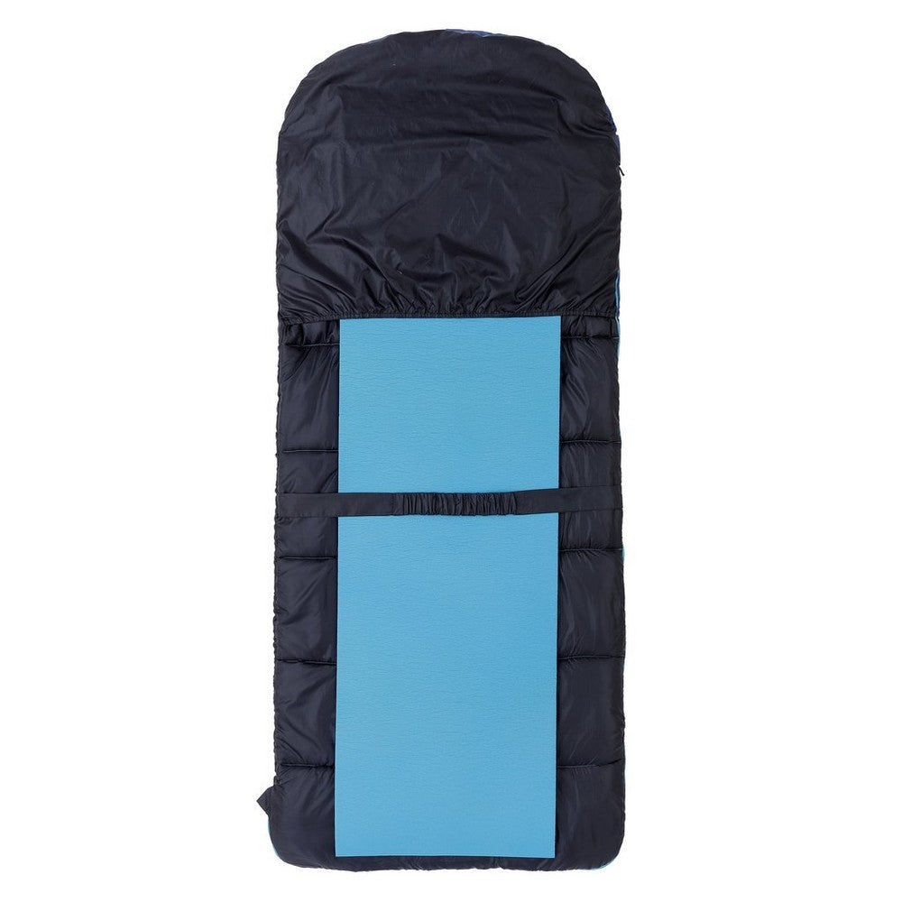 40°F Hooded Sleeping Bag - Blue