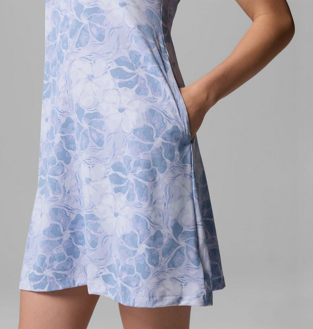 Women's UPF 50 Tank Dress - Gray Print