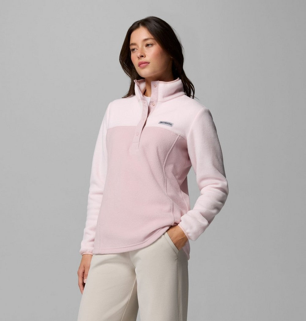 Women's Half-Snap Fleece Pullover - Navy