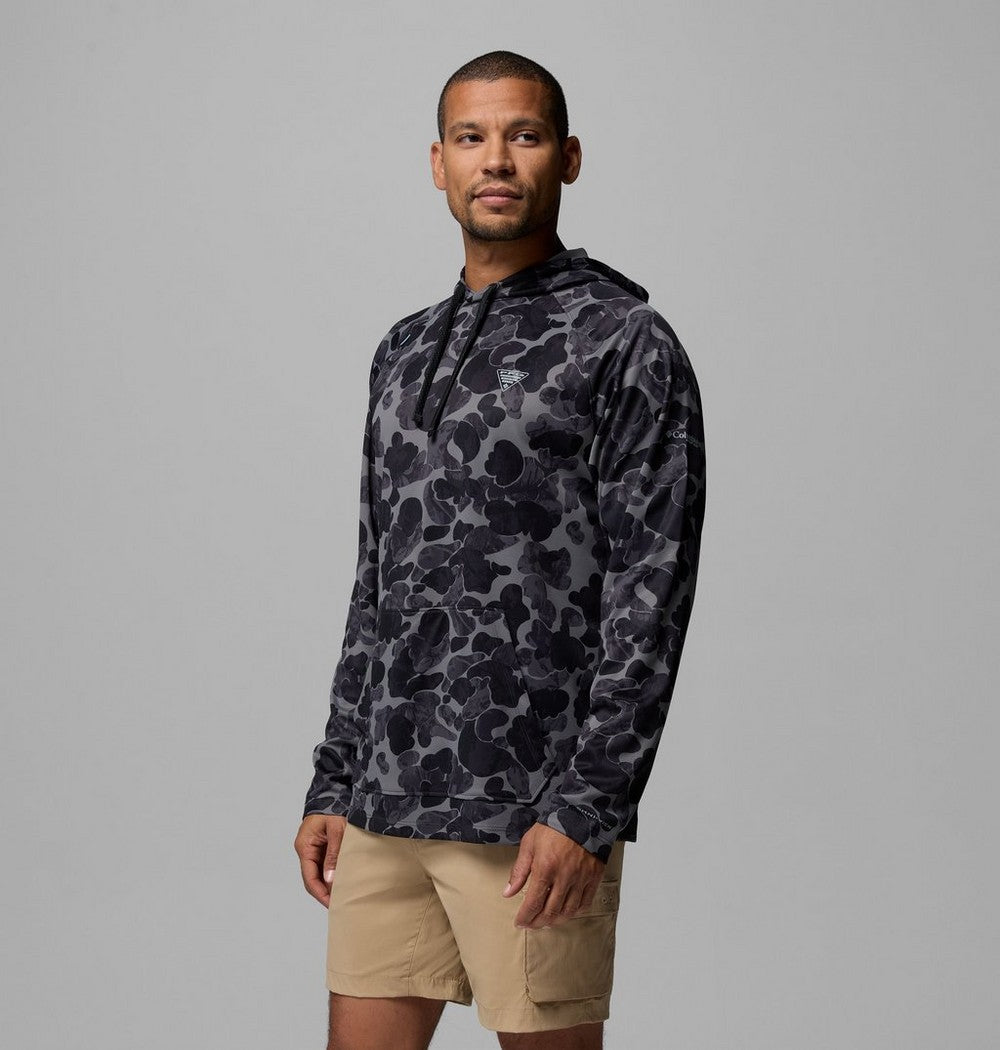 Men's UPF 40 Fishing Hoodie - Gray