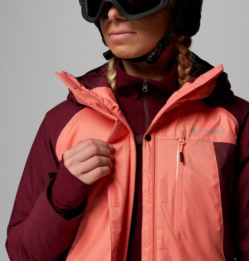 Women's Insulated Ski Jacket - Blue