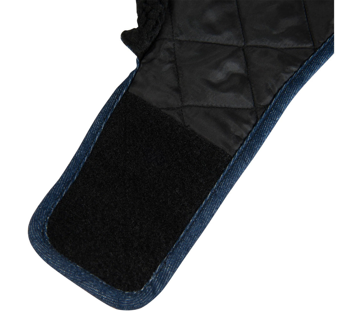 Insulated Denim Dog Coat - Blue