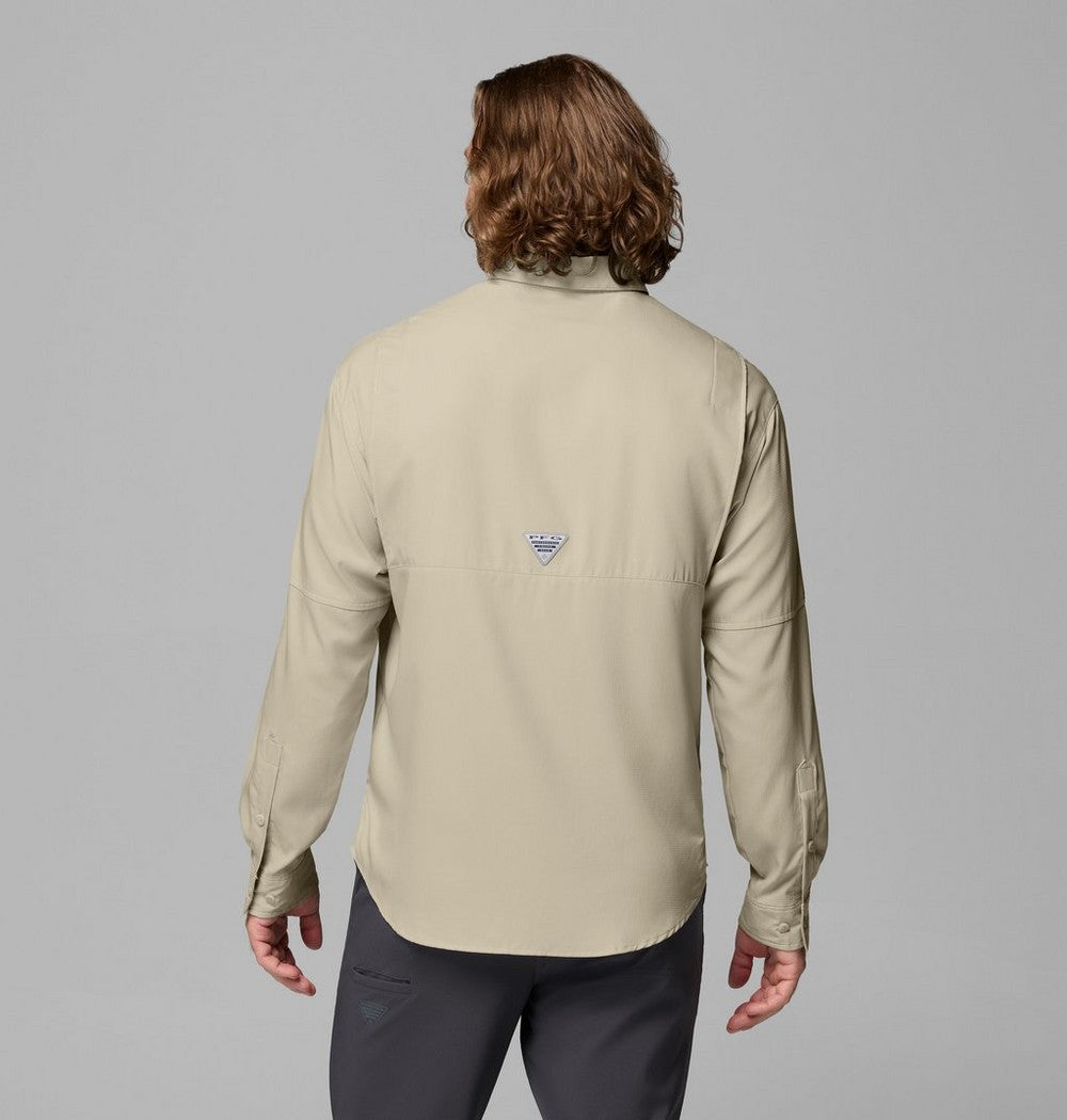 Men's Long-Sleeve Fishing Shirt - Teal