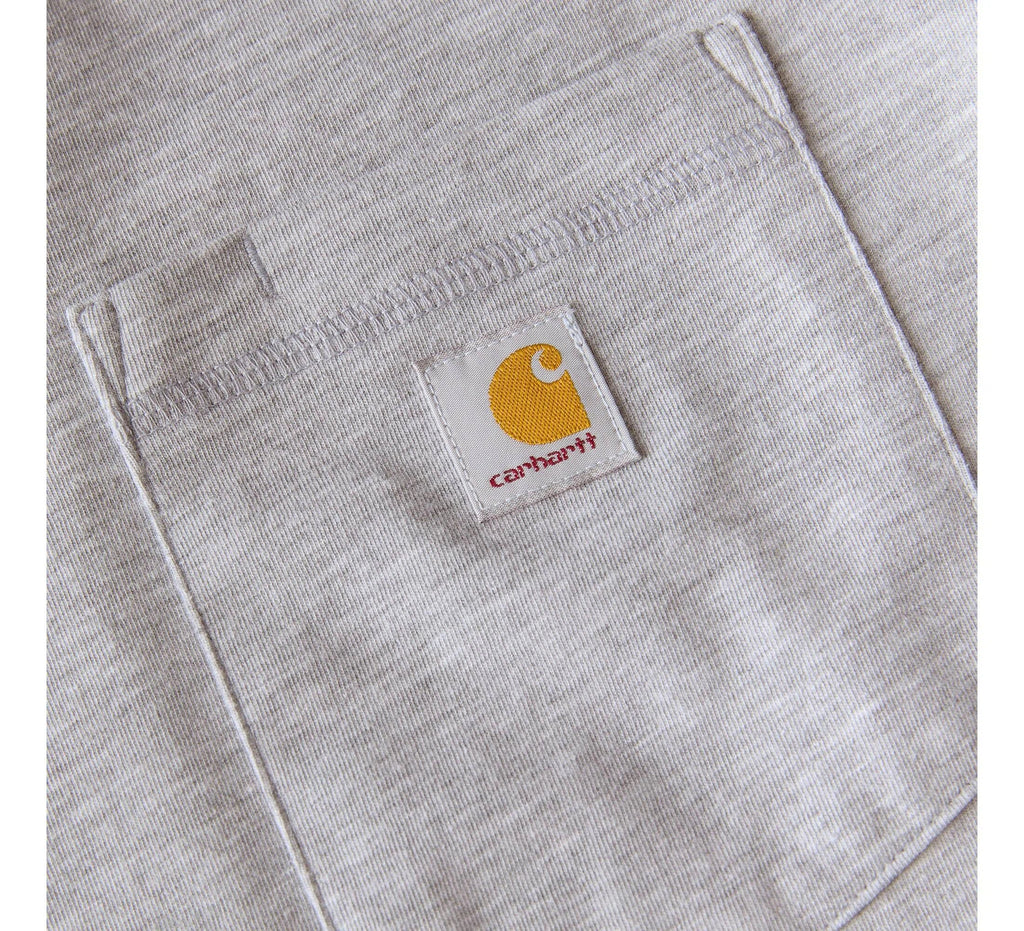Women's Relaxed Mesh Panel Pocket T-Shirt - Gray