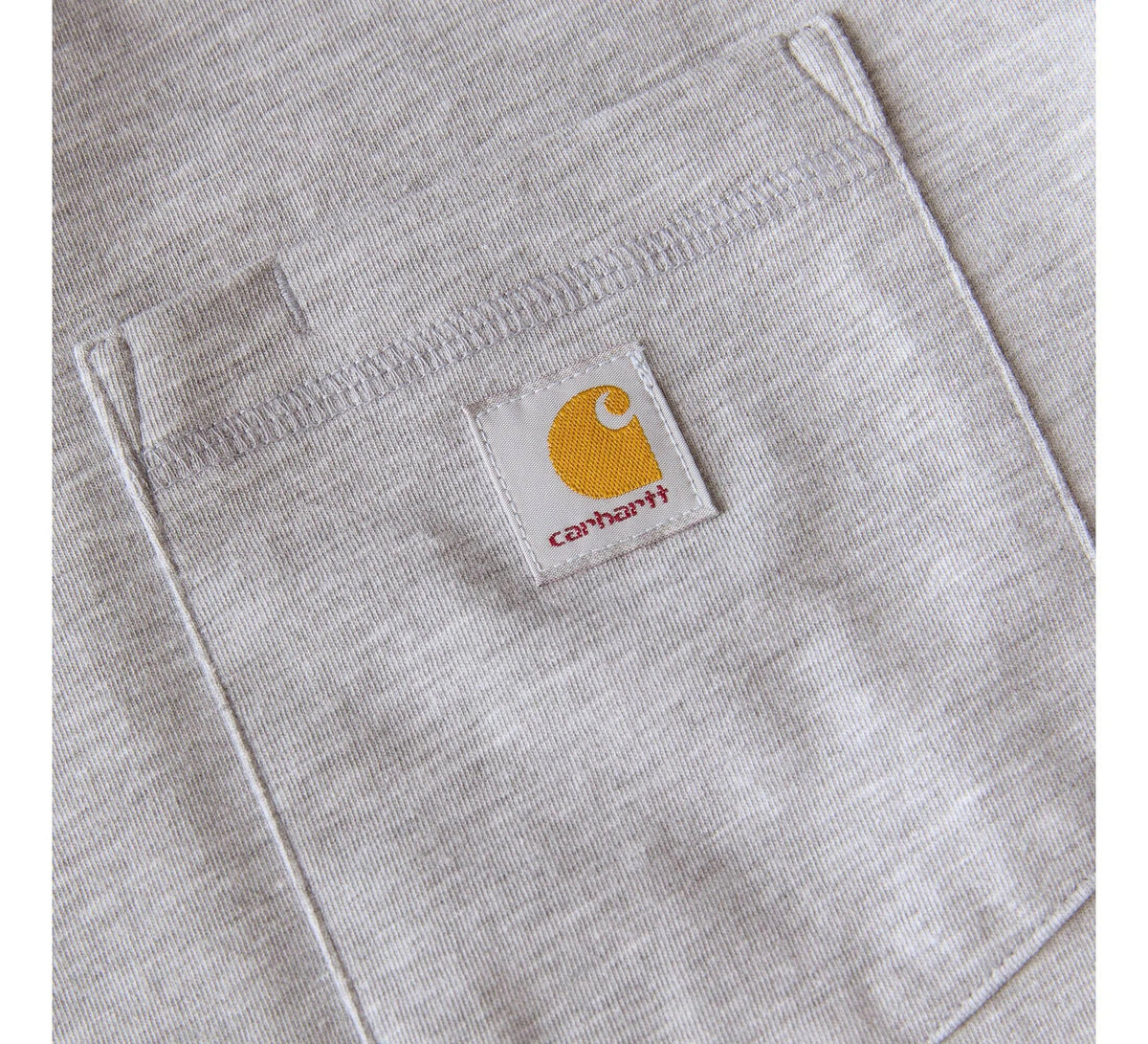 Women's Relaxed Mesh Panel Pocket T-Shirt - Gray