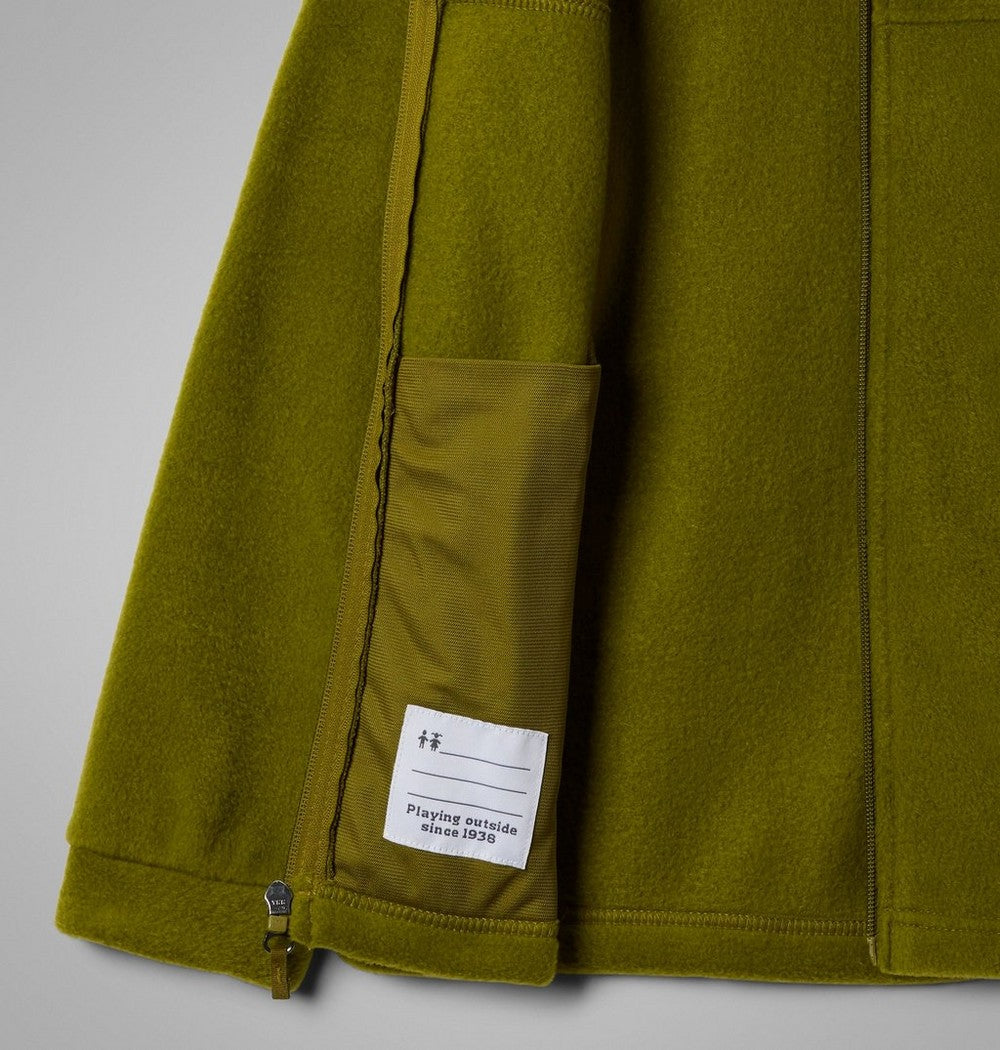 Boys' Hooded Fleece Jacket - Green