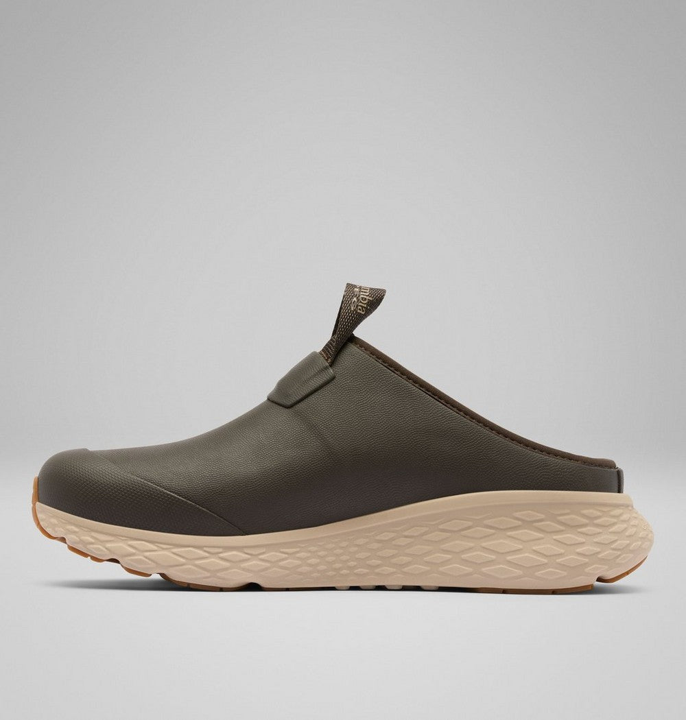 Men's Rubber Slide Sandals - Brown Tan