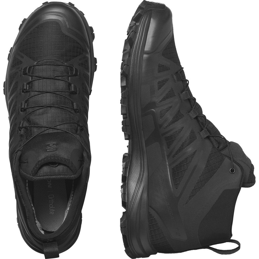 Waterproof Mid-Cut Tactical Boots - Brown