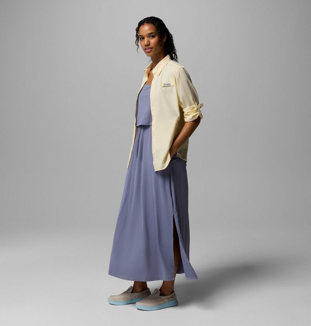 Women's UPF 50 Maxi Dress - Guava Pink
