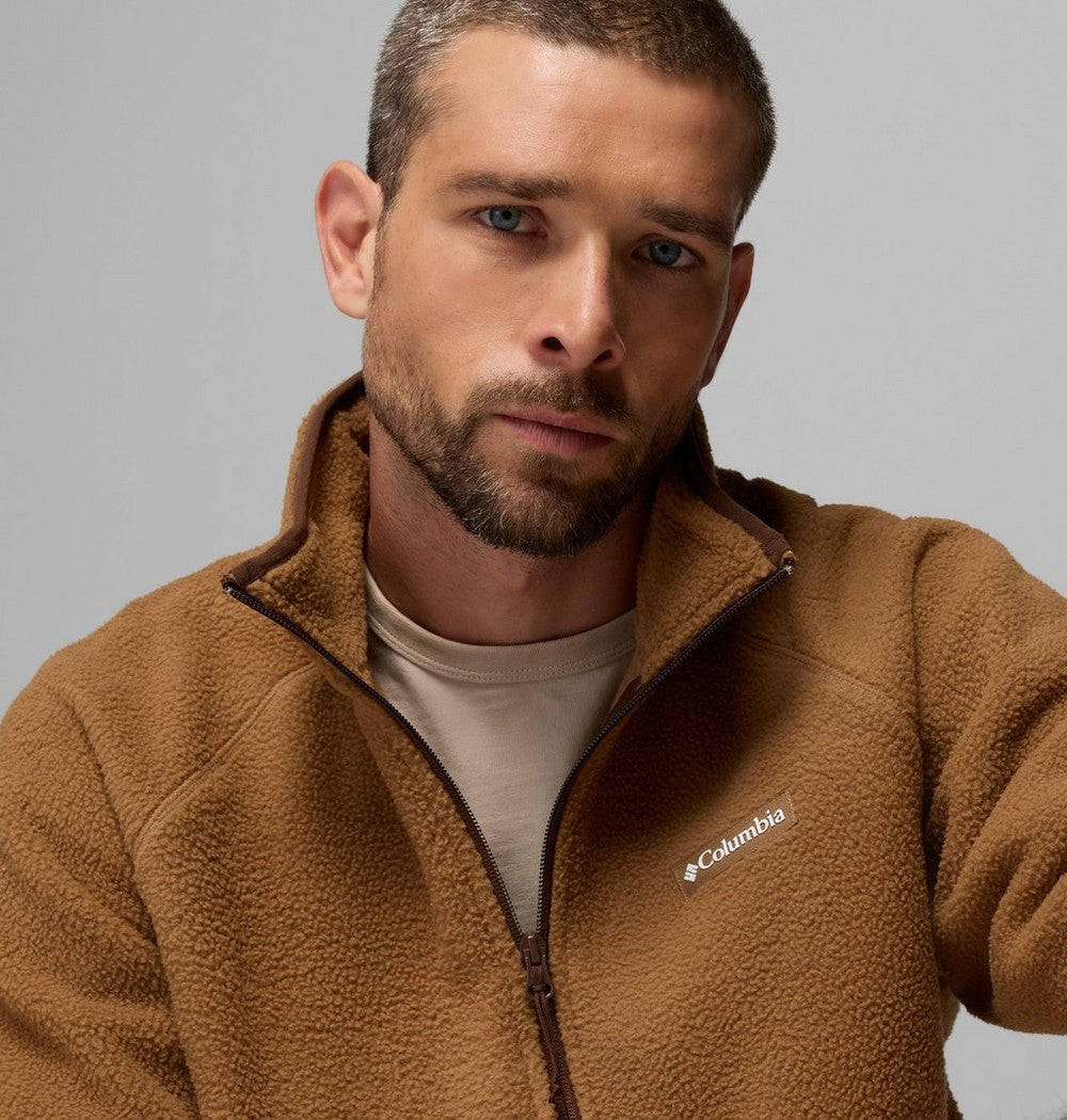 Men's Fleece Half-Zip Pullover - Dark Grey