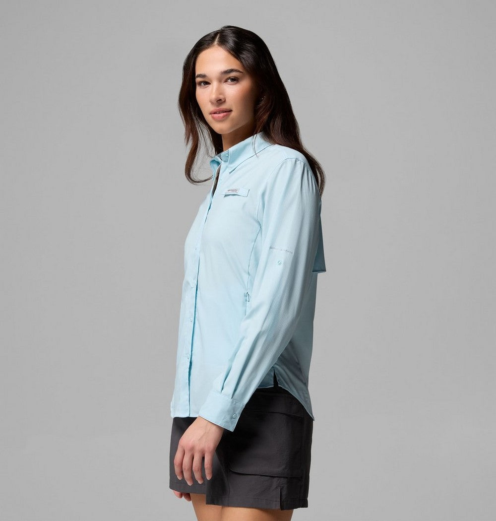 Women's Long Sleeve Fishing Shirt - Stone