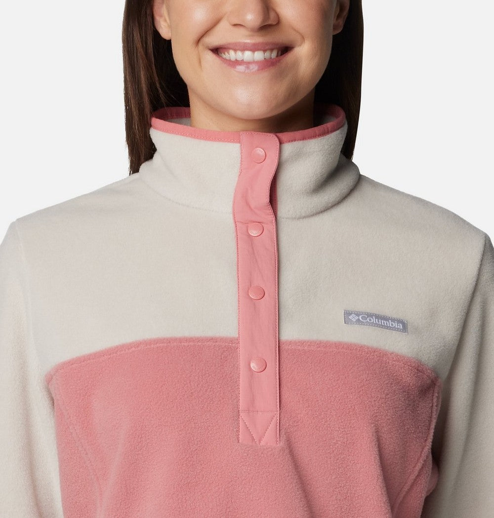 Women's Half-Snap Fleece Pullover - Navy