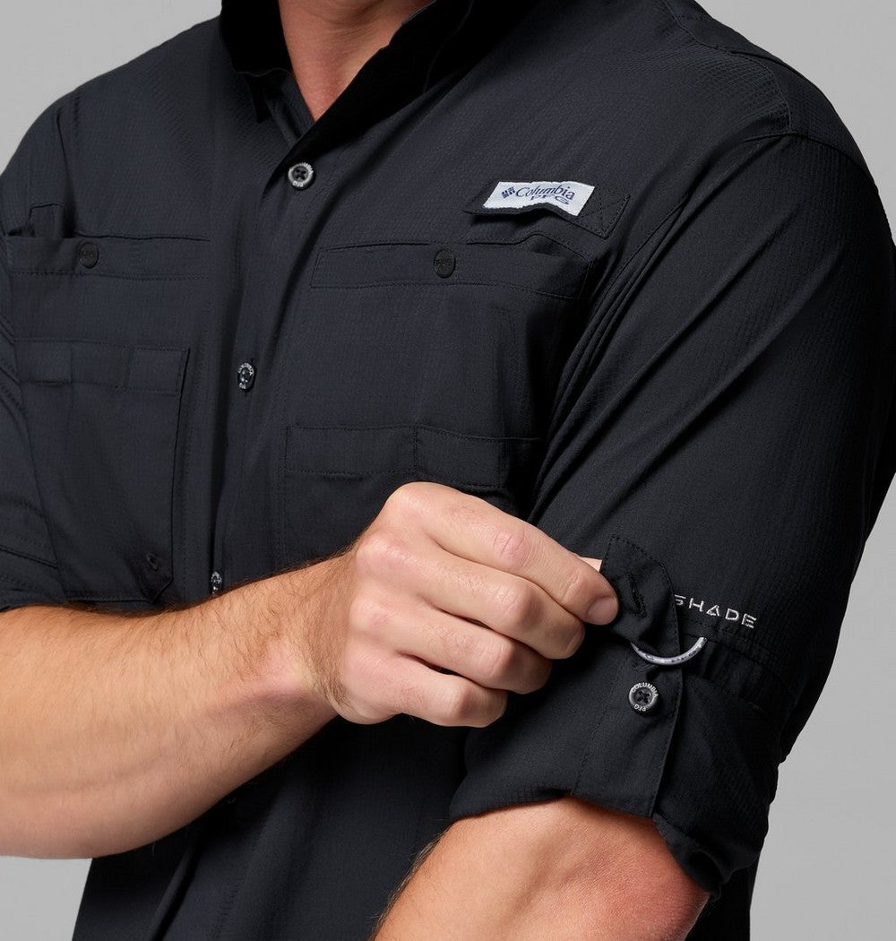 Men's Long-Sleeve Fishing Shirt - Teal