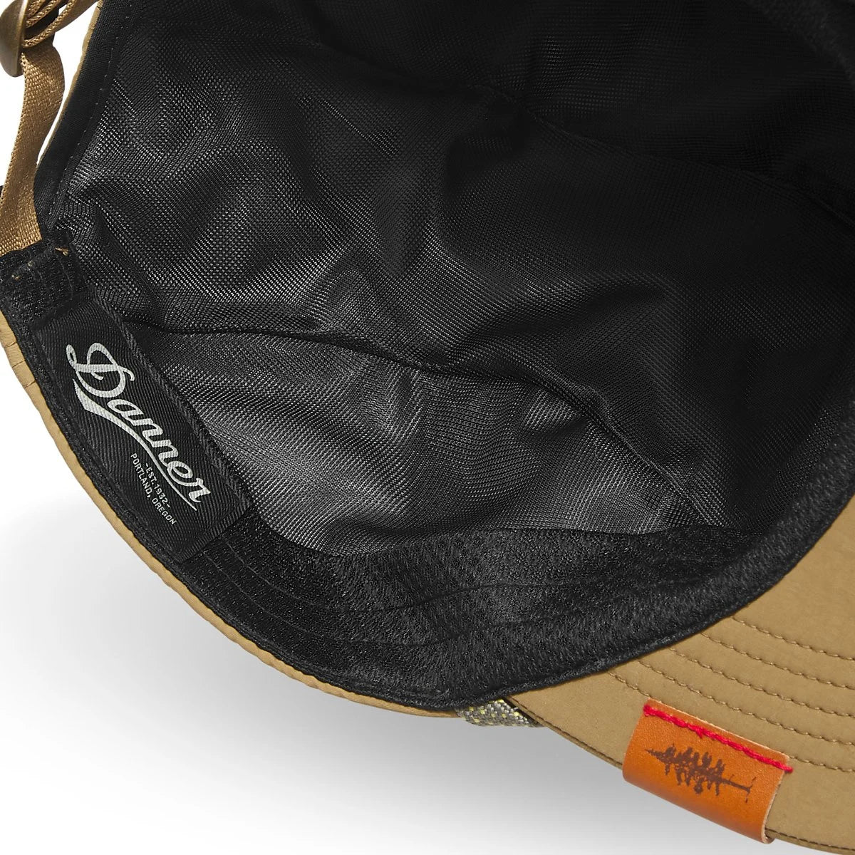 Waterproof Crushable Five-Panel Cap - Tan