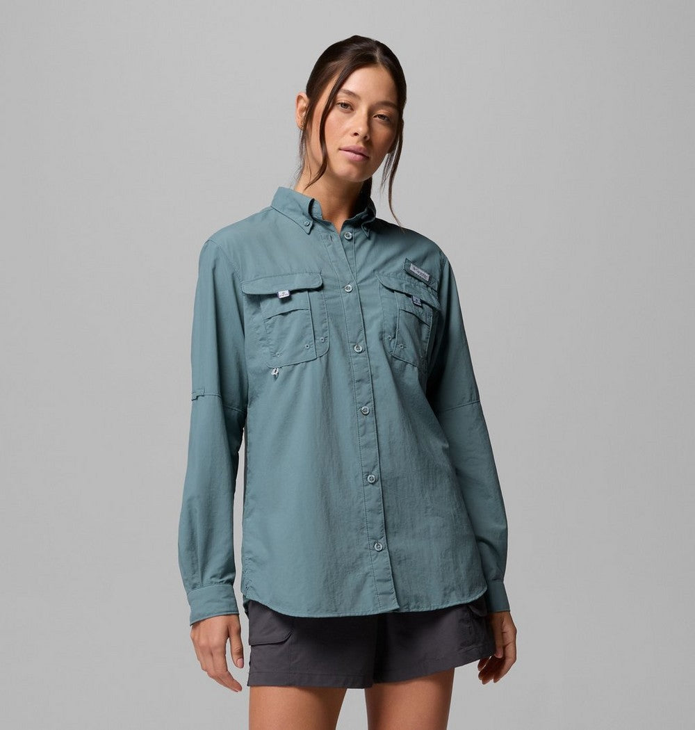 Women's Long Sleeve Fishing Shirt - Pink