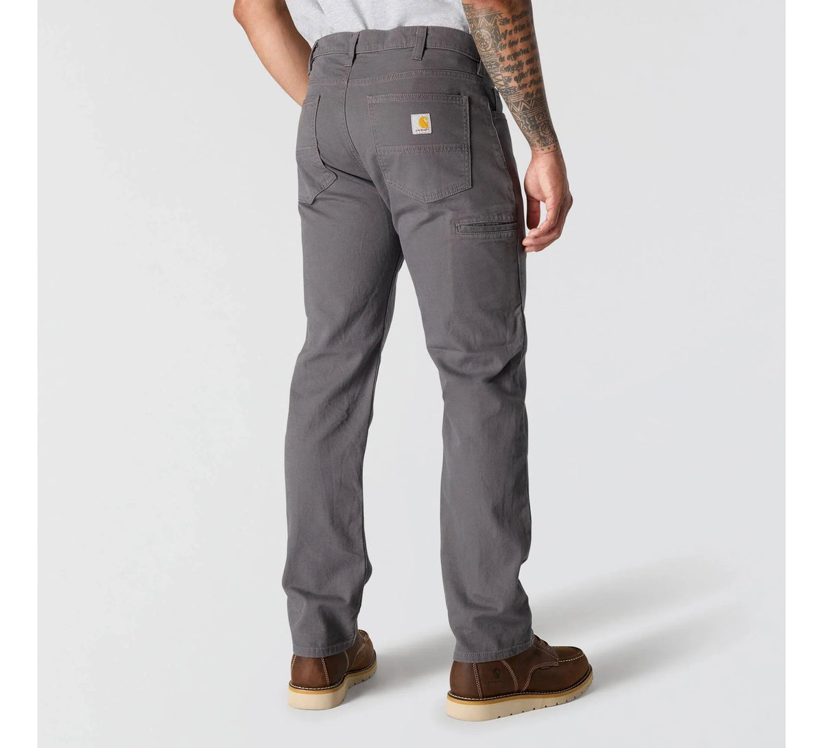 Men's Stretch Canvas Work Pants - Gravel