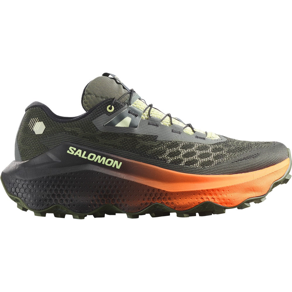 Men's Cushioned Trail Running Shoes - Black