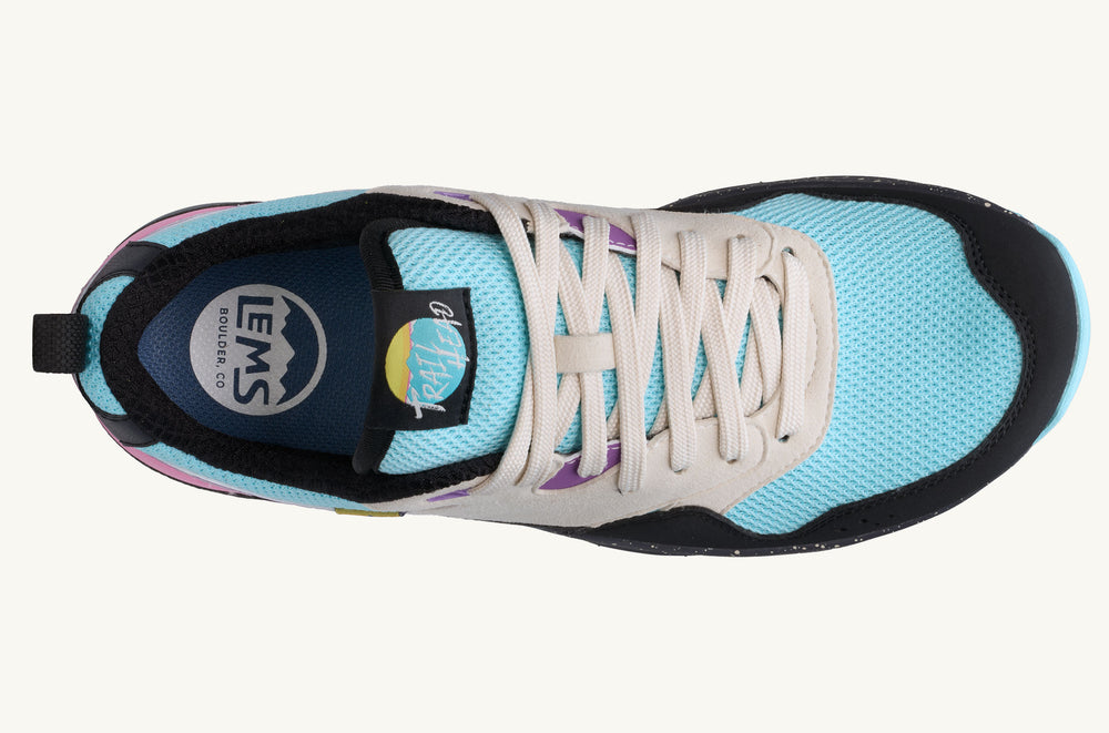Women's Low-Cut Hiking Shoe - Mercury Sunset