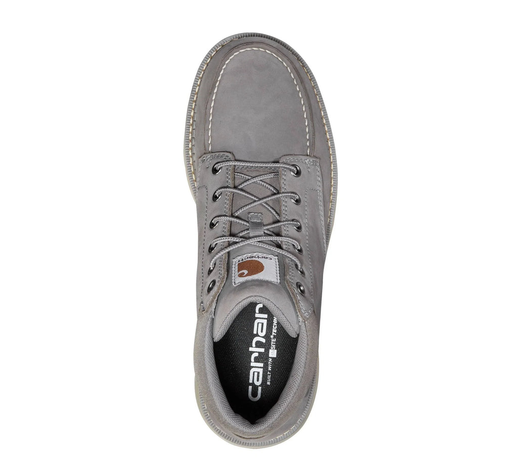 Moc Toe Wedge Work Boot - Gray