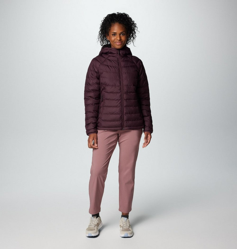 Women's Hooded Puffer Jacket - Navy