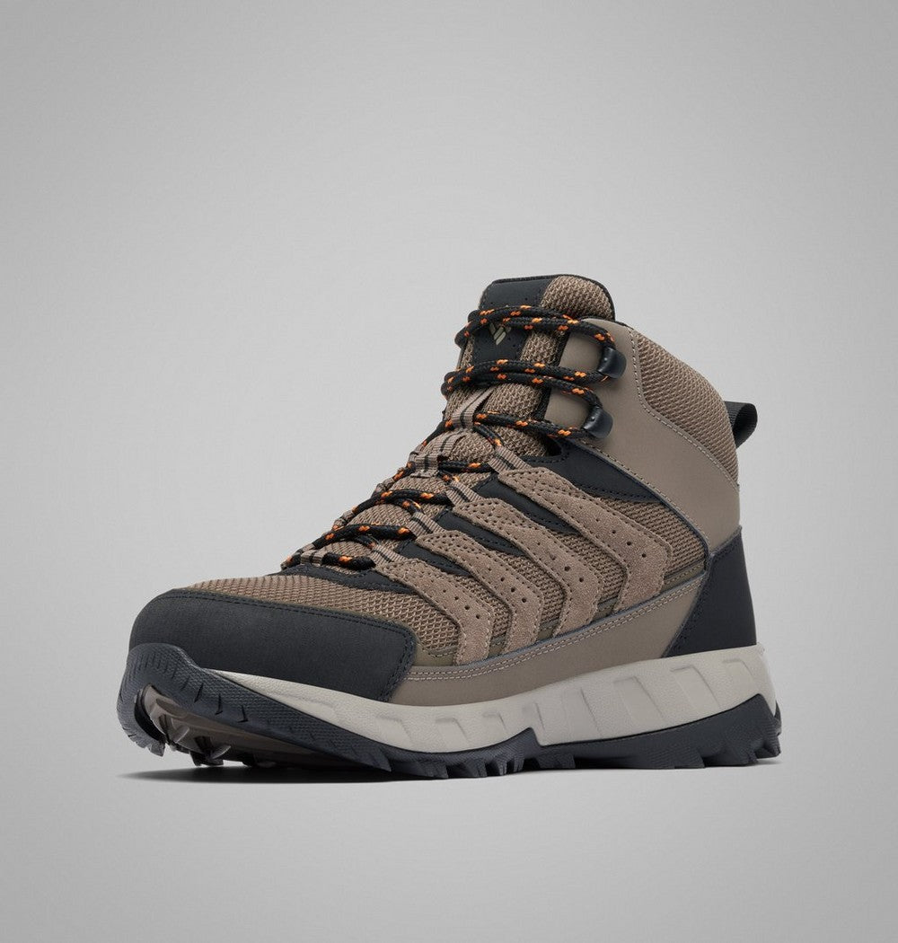 Men's Waterproof Mid Hiking Boot - Brown